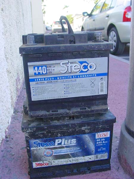 Batteries d&rsquo;accumulateurs