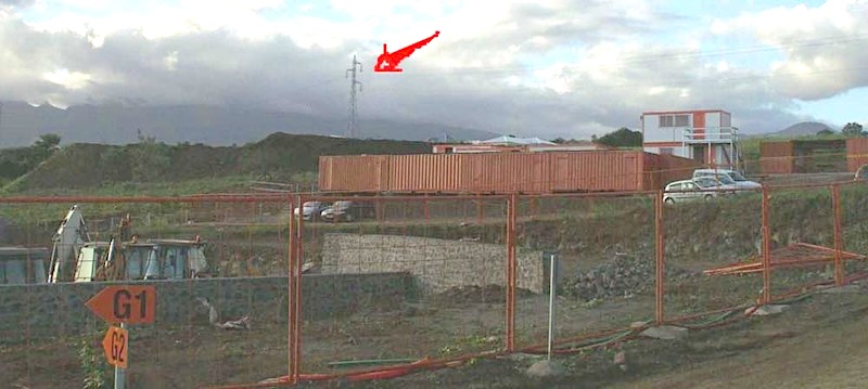 Le futur collège de la Ligne des Bambous sous haute tension