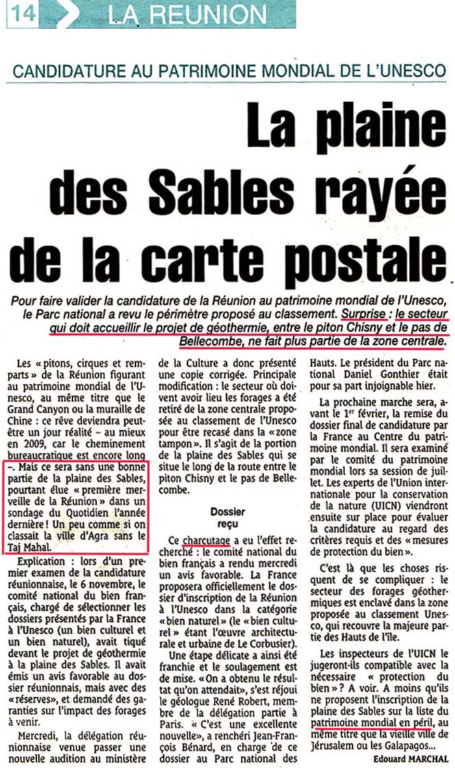 PETITION pour la SAUVEGARDE de la PLAINE DES SABLES