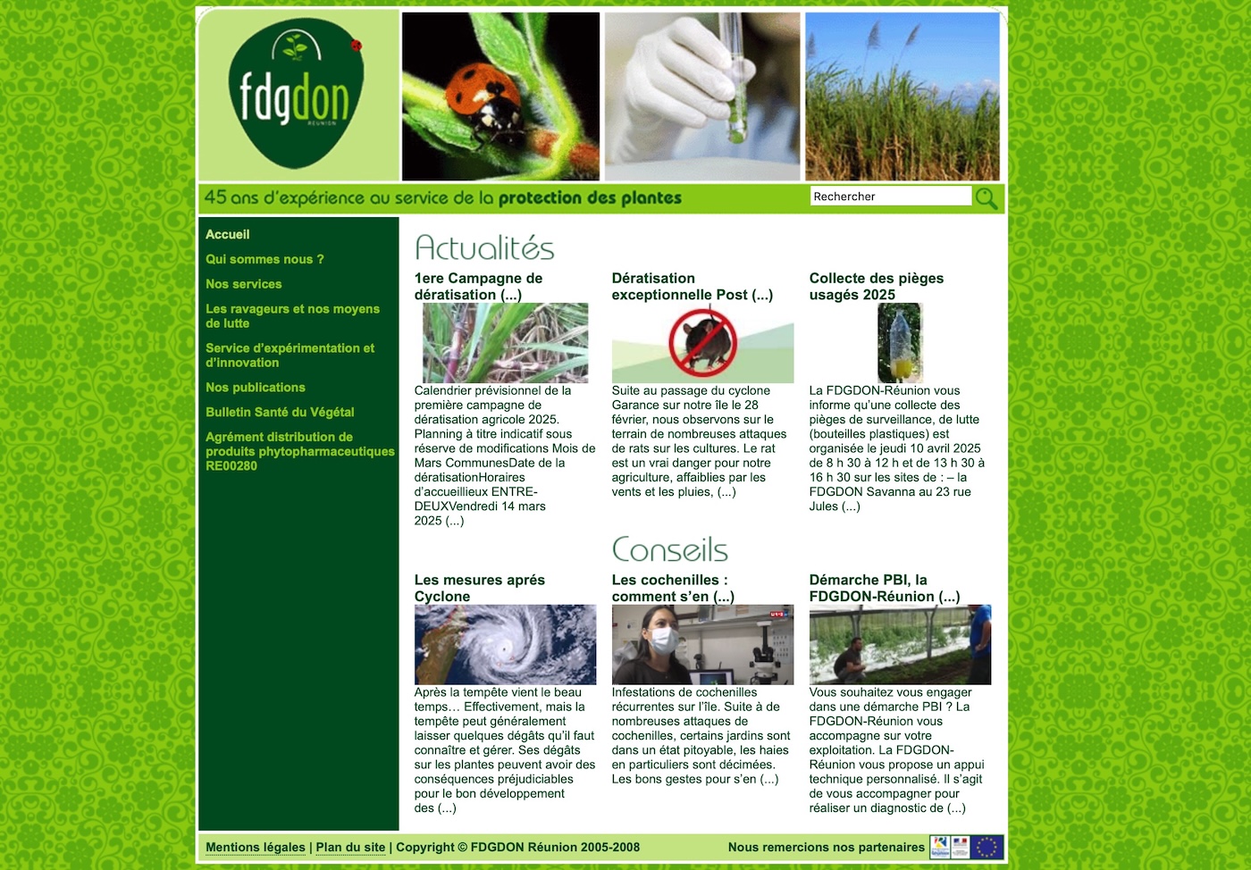 La clinique des plantes FDGDON