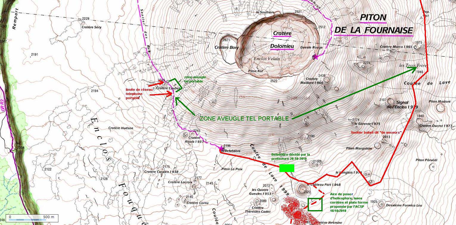Pour une ouverture rapide à l&rsquo;éruption de la Fournaise du 14 octobre 2010.