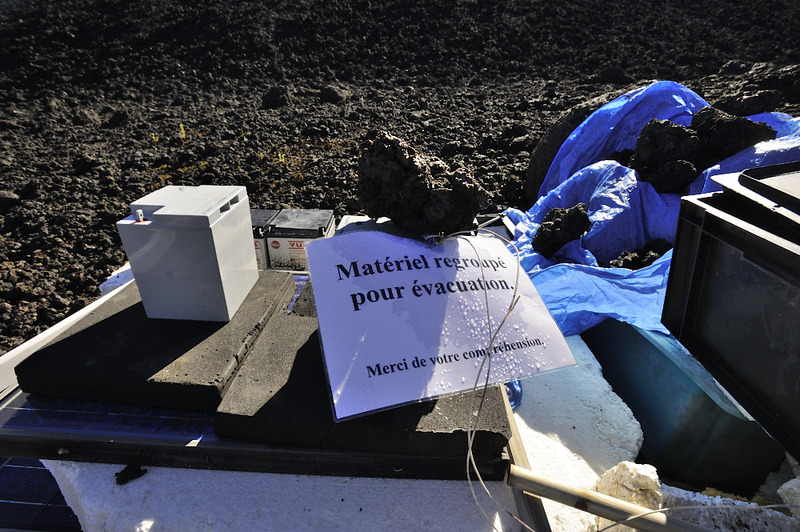 Piton de la Fournaise: Les déchets des vulcanologues en voie d&rsquo;être évacués
